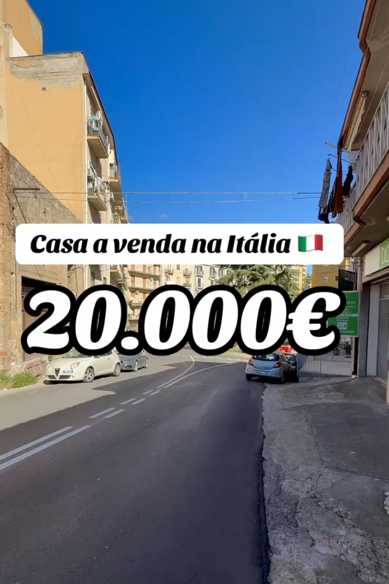 Casa de 20 mil euros na Itália
